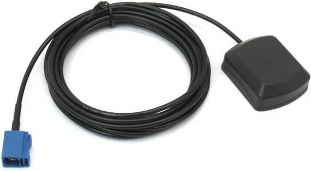 Alt view image 3 of 3 - Vehicle Waterproof Active GPS Navigation Antenna Fakra Type C Blue Magnet Mount for Audi Ford Dodge RAM GM Chevy Chevrolet GMC Jeep Cadillac BMW Audi Benz Car Truck SUV Head Unit