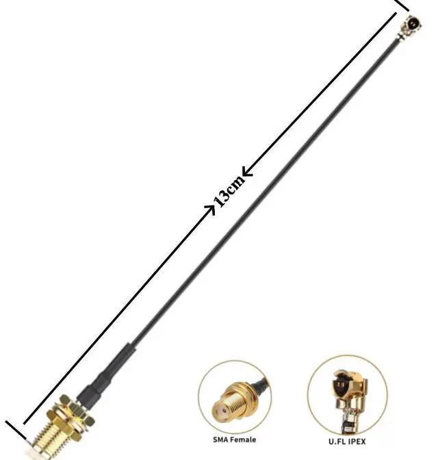 Alt view image 3 of 3 - Meshtastic 915MHz LoRa Antenna 10dBi Gain Long Range Outdoor Omni SMA Male with Extension Cable