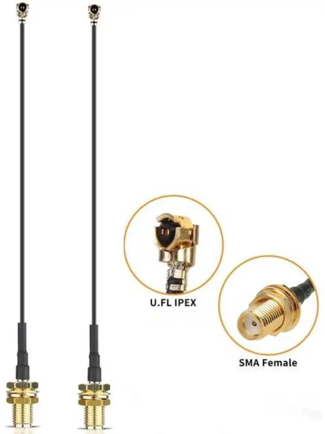 Alt view image 2 of 3 - 915MHz 906MHz LoRa Antenna 10dBi Gain for Meshtastic Long Range Omni SMA Male with Cable Extension Cord Anti-Collision & Flexible Soft Whip Antenna