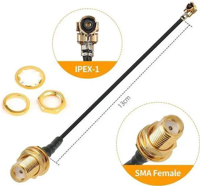 Alt view image 3 of 3 - 915MHz 906MHz LoRa Antenna 10dBi Gain for Meshtastic Long Range Omni SMA Male with Cable Extension Cord Anti-Collision & Flexible Soft Whip Antenna