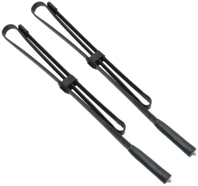 Main image of Foldable CS Tactical SMA Female Ham Radio Antenna 2-Pack Dual Band VHF UHF 136-520MHz 42.5 inch Antenna for Kenwood Baofeng BF-F8HP UV-5R UV-82 BF-888S GT-3 Ham Two Way Radio Walkie Talkie