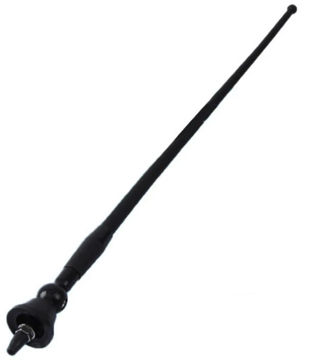 Alt view image 2 of 4 - Waterproof Marine Antenna Rubber Duck Dipole Flexible Mast FM AM Antenna for Boat Radio Car ATV UTV RZR Tractor Motorcycle Yacht Black