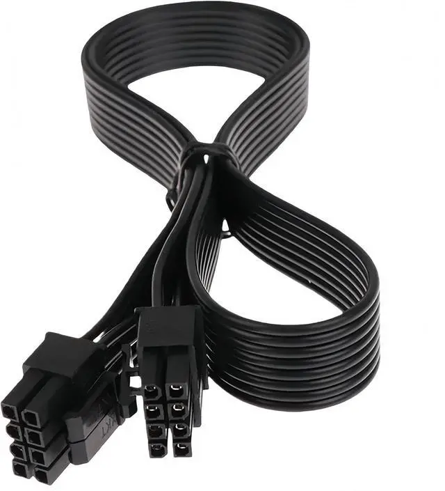 Main image of CPU Cable for EVGA PSUs 8 Pin Male to 8 Pin (4+4 Detachable) Male EPS-12V Motherboard Power Adapter, 18AWG Sleeved 25-inch (63cm) for EVGA Modular Power Supply (Not PCIe Not for GPU)