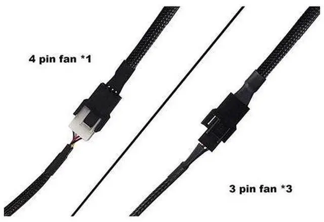 Alt view image 5 of 6 - pmfnsplitterle4pinlksleevedsefnsplitterle1to4onverterridedsplitteromputerpfnextensionpoerle10.5ines2pk