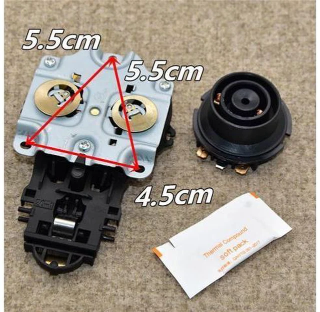 Alt view image 2 of 3 - Universal Thermostat Assembly Base Switch Coupler Connectors Water Pot Bottom Socket Electric Kettle Repair Parts