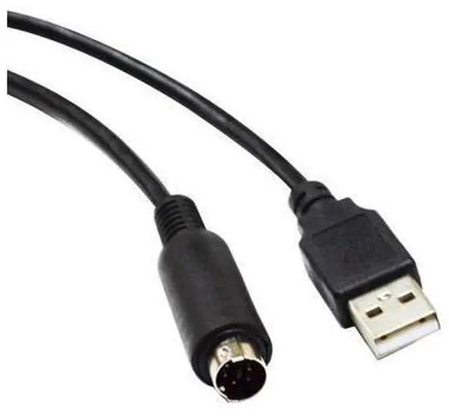 Alt view image 4 of 6 - USB A 2.0 TO MINI DIN 7 PIN MD7 MALE ADAPTER IK MULTIMEDIA IRIG STREAM KEYS 2 PRO DUO I/O MIDI KEYBOARD PC DATA EXTENSION CABLE 2M Length(2M Length)