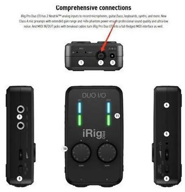 Alt view image 6 of 6 - USB A 2.0 TO MINI DIN 7 PIN MD7 MALE ADAPTER IK MULTIMEDIA IRIG STREAM KEYS 2 PRO DUO I/O MIDI KEYBOARD PC DATA EXTENSION CABLE 2M Length(2M Length)