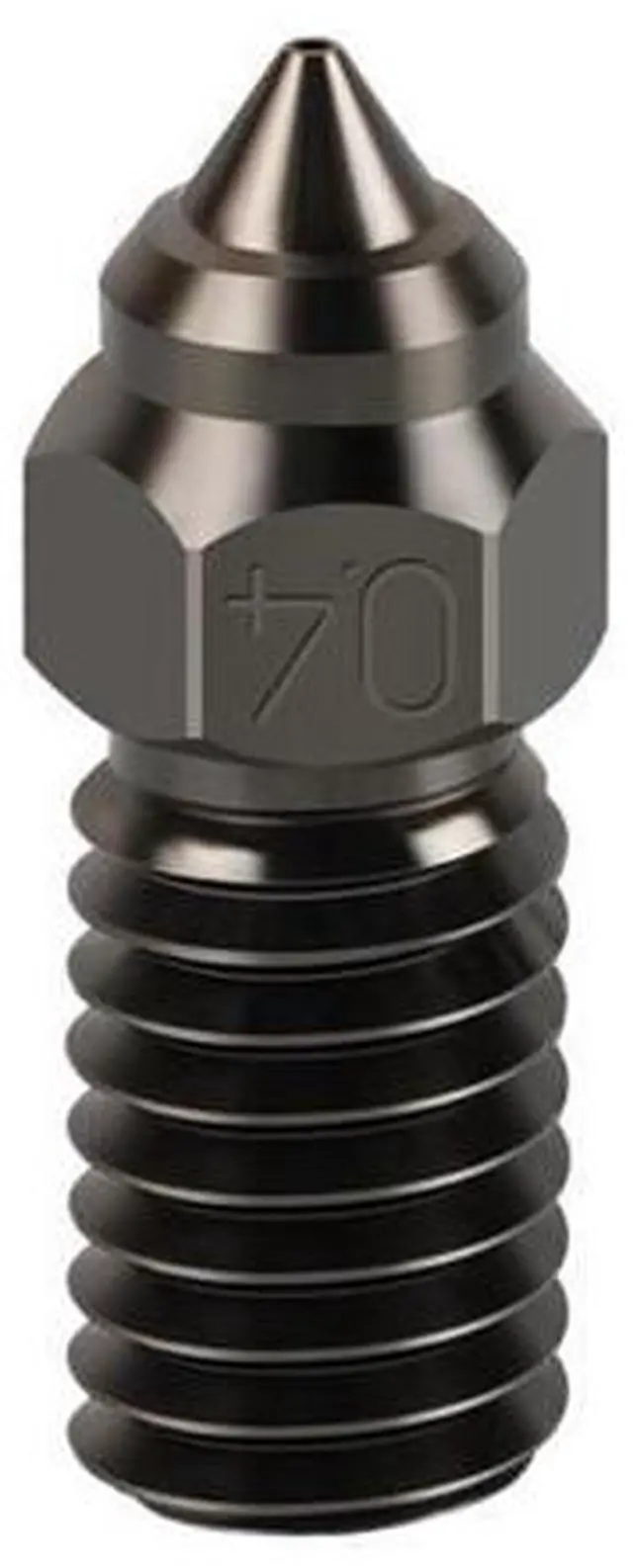 Main image of Hardness Nozzle for Neptune 4 Hardened Stainless Steel Brass 0.4mm Threaded 3D Printer Nozzles Replacement(hard steel)