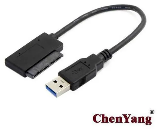Main image of Micro SATA 7+9 16 Pin 1.8" 90 Degree Angled Hard Disk Driver SSD Adapter to USB 3.0 Cable 10cm