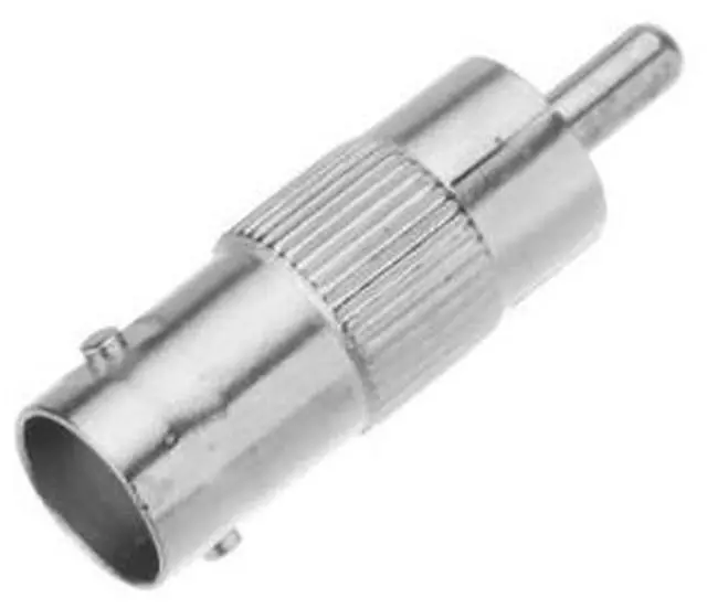 Alt view image 3 of 3 - 2Pcs/lot BNC Female to RCA Male Coax Cable Connector Coupler Adapter for CCTV Camera Audio Camera security Surveillance system