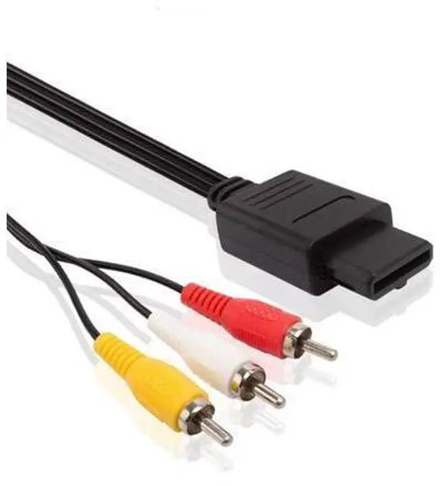 Main image of 1.8M for Nintendo 64 Audio TV Video Cord AV Cable to RCA for Super Nintend GameCube N64 SNES Game Cube Accessory