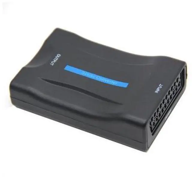 Main image of 1080P Scart To HDMI-compatible Converter Audio Upscale Video Adapter for HDTV Sky Box STB for HD TV DVD with cable