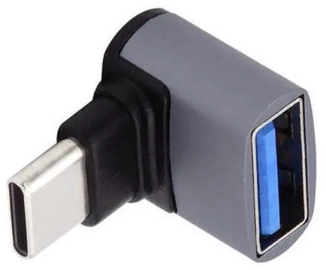 Main image of Up Down Angled USB-C Type-C to USB 3.0 Female OTG Adapter 90 Degree for Laptop Tablet Phone