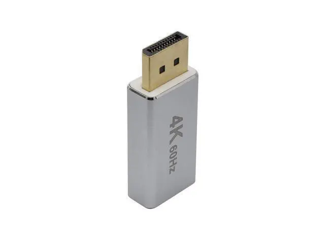 Alt view image 2 of 2 - Aluminum 4K Displayport DP to HDmi-Compatible Adapter 4K 2K@60Hz 1080P Female To Male For PC Laptop Projector Converter