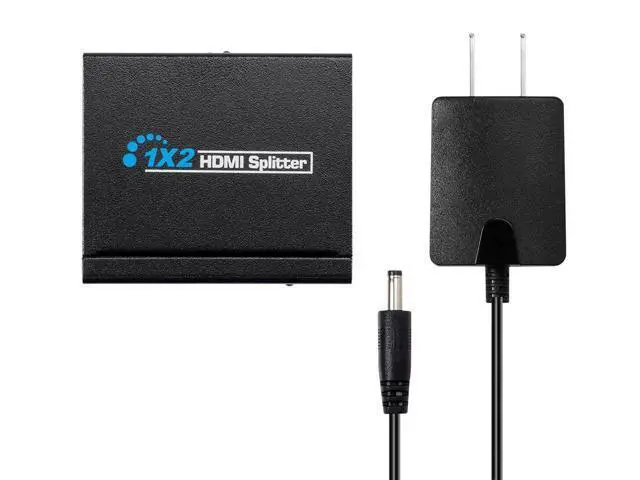 Alt view image 5 of 7 - Monoprice Blackbird 4K Mini 1x2 HDMI Splitter | USB-Powered, 4K Ultra HD, 1080p @60Hz