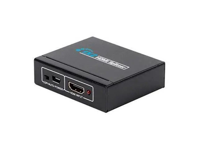 Alt view image 6 of 7 - Monoprice Blackbird 4K Mini 1x2 HDMI Splitter | USB-Powered, 4K Ultra HD, 1080p @60Hz