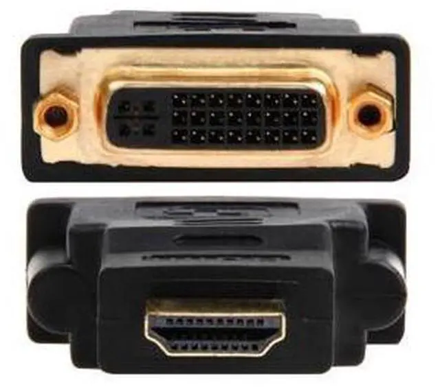 Main image of DVI male to HDMI-compatible female adapter DVI (24 + 5) to HD connector for pc laptop TV