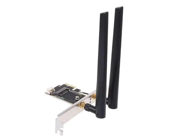 Alt view image 5 of 5 - 1Set M.2 to PCI-E Converter Desktop Wireless WiFi Bluetooth Network Card Adapter Board Converter Kit New