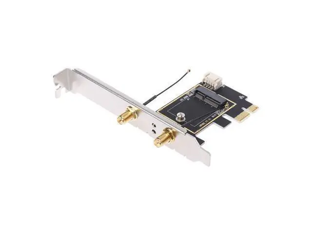 Alt view image 4 of 5 - 1Set M.2 to PCI-E Converter Desktop Wireless WiFi Bluetooth Network Card Adapter Board Converter Kit New