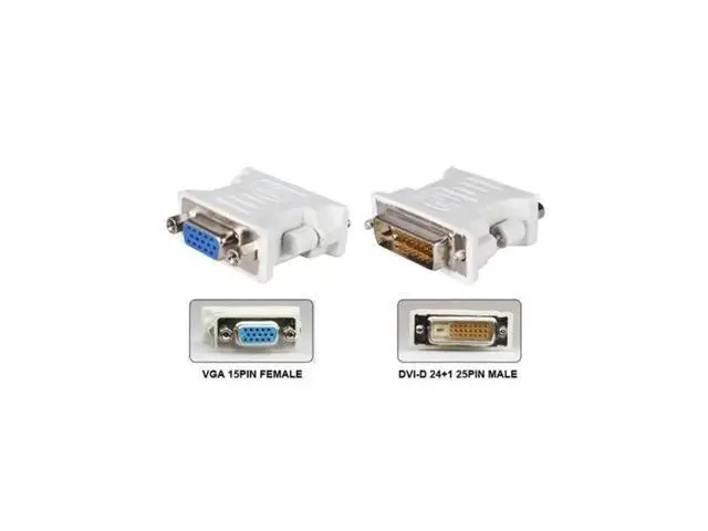 Alt view image 5 of 5 - stock DVI D Male To VGA Female Socket Adapter Converter VGA to DVI/24+1/24+5 P Male to VGA Female Adapter Converter hot