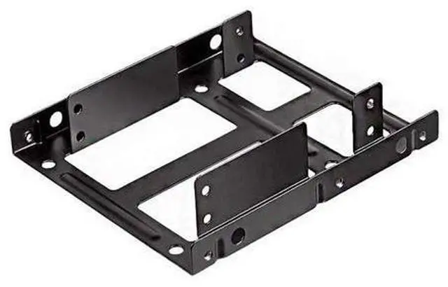 Main image of Eunaimee 2 of 2.5"SSD/Hard Drive to 3.5" Drive Bay Adapter Mounting Bracket HDD Converter Tray, support 2pcs SSD Drive