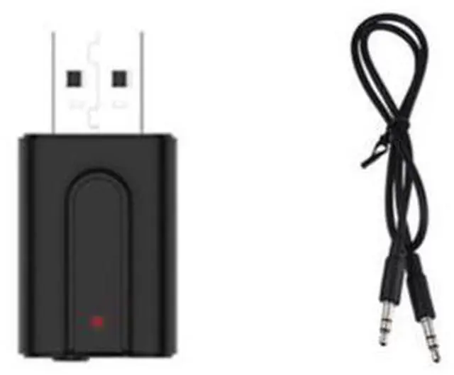 Main image of Bluetooth Audio Receiver Transmitter Bluetooth 5.0 Stereo Music 3.5mm AUX Jack 2-in-1 USB Wireless Receiver Adapter for TV PC