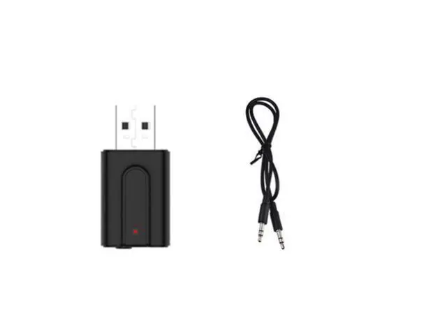Alt view image 2 of 3 - Bluetooth Audio Receiver Transmitter Bluetooth 5.0 Stereo Music 3.5mm AUX Jack 2-in-1 USB Wireless Receiver Adapter for TV PC