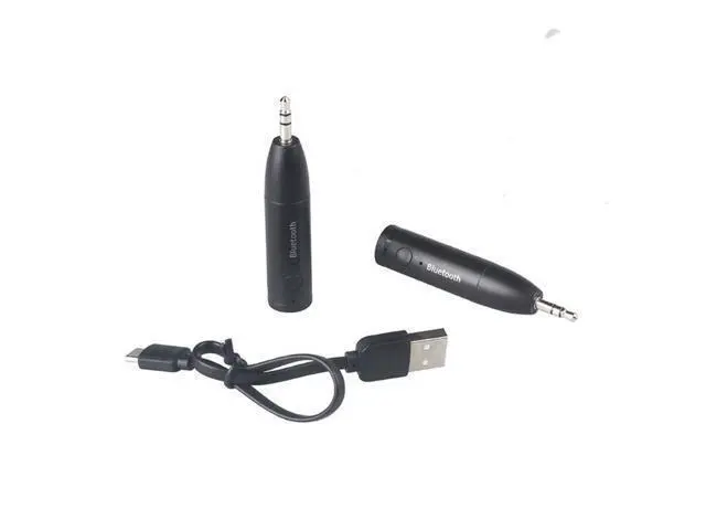 Alt view image 2 of 3 - Bluetooth 5.0 Car Kit Mini 3.5mm Jack AUX HandsStereo Music Audio Receiver Adapter for Car Headphone Speaker