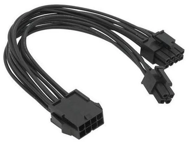 Main image of CPU 8P to 8-4 Adapter Splitter Power Extension Cable,Power Supply CPU 8P to 8-4 Express GPU Video