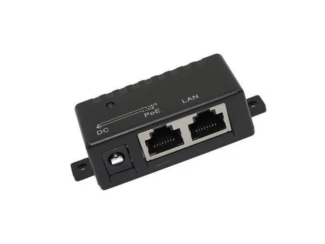 Alt view image 3 of 3 - 100Mbps 5V 12V 24V 48V/1A POE Injector Power Splitter for IP Camera POE Adapter Module Accessories