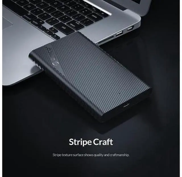 Alt view image 6 of 6 - 2.5 Inch HDD Case SATA to USB 3.0 5Gbps 4TB HDD SSD Enclosure Support UASP HD External Hard Disk Box for 7-9.5mm HDD Box