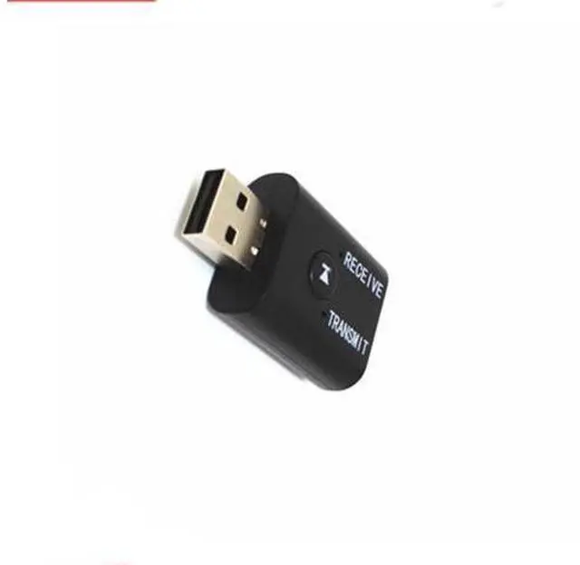 Alt view image 3 of 3 - USB Bluetooth 5.0 Adapter 2 In 1, USB Bluetooth Receiver/ Transmitter,AUX-in 3.5 Mm Jack, Denoise HIFI Music for TV