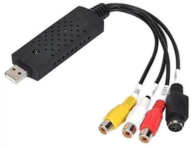 Main image of USB 2.0 capture Card 1 Channel VCR VHS TV to DVD DVR Digital Converter NTSC PAL Video Audio Adapter