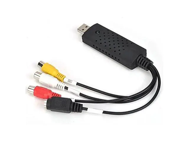 Alt view image 5 of 5 - USB 2.0 capture Card 1 Channel VCR VHS TV to DVD DVR Digital Converter NTSC PAL Video Audio Adapter