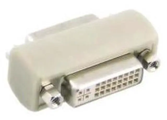 Main image of DVI 24 5 Female to DVI 24 5 Female Video Converter Adapter Coupler 180D Straight