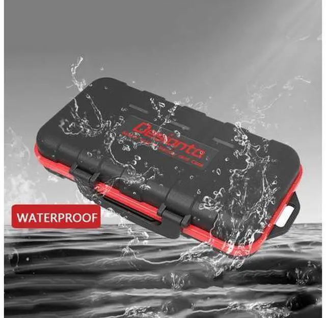 Alt view image 3 of 3 - Desiontal Waterproof SD Card Holder Camera Case SD/XQD/CF/TF for Nikon EN-EL15 EN-EL 14A LP-E6 /Sony/Leica Camera