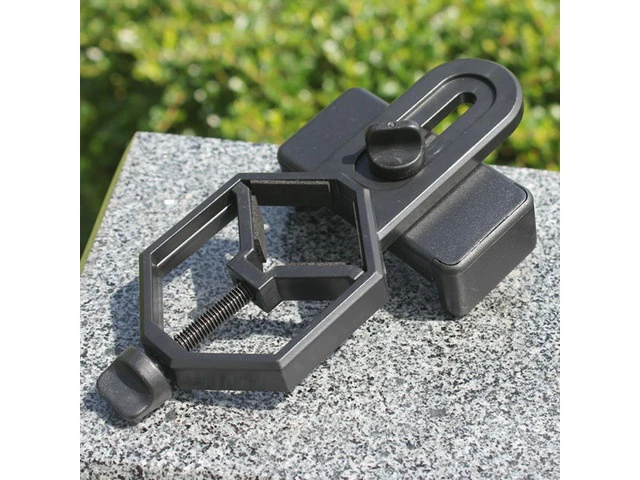 Alt view image 3 of 3 - Cell Phone Adapter for Monocular Microscope Telescope Scope Mobile Phone Clip