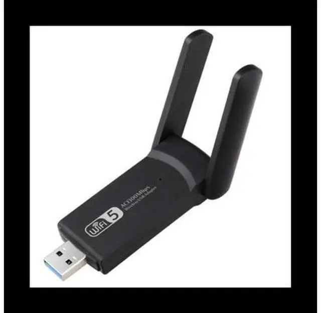 Main image of 1300Mbps 2.4G 5.8G USB3.0 Dual Band Wireless LAN Adapter Antenna Receiver for Desktop Laptop Wireless LAN Adapter