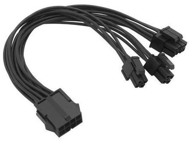 Main image of CPU 8P to dual 8 4-4 Adapter Splitter Power Extension Cable,Power SupplyCPU 8P to dual 8 4-4 Express GPU Video