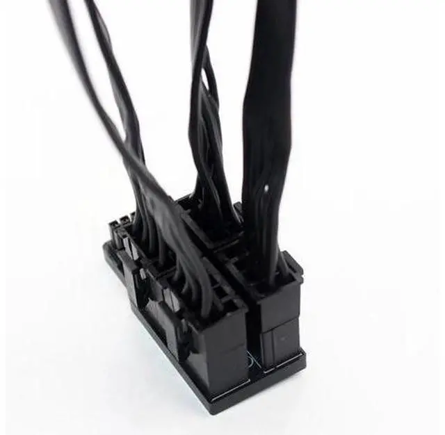 Alt view image 5 of 7 - ATX3.0 Power Adapter Connector 4X 8Pin Female to Male 12VHPWR 12+4P 600W 180° Angled for RTX4090/RTX4080 16GB/12GB Graphics Card(A Silver)