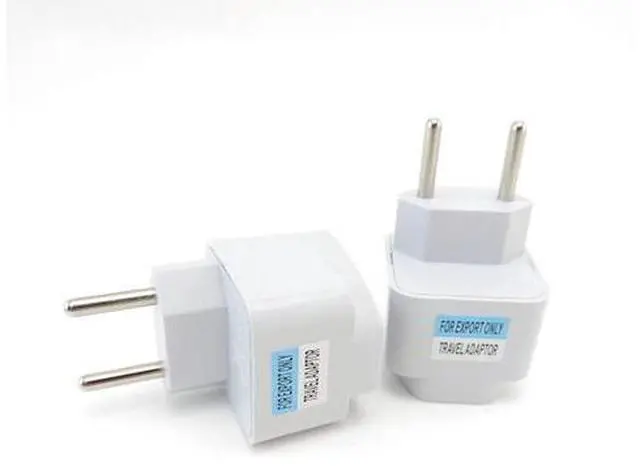 Main image of 1/2/5pcs Universal itlay Plug Adapter USA To Euro Europe Travel Wall AC Power Charger Adapter Converter 2 Round Pin Socket(itlay) (2pcs)