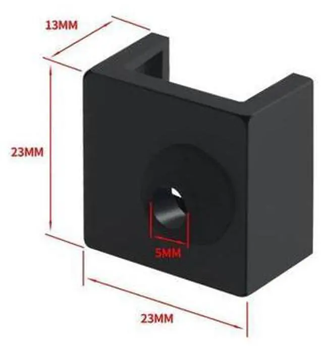 Alt view image 3 of 3 - CREALITY 3D 3Pcs/Lot Heater Block Silicone Cover MK7/MK8/MK9 Hotend For CR-6 SE/CR-10/Ender-3/Ender-3 V2