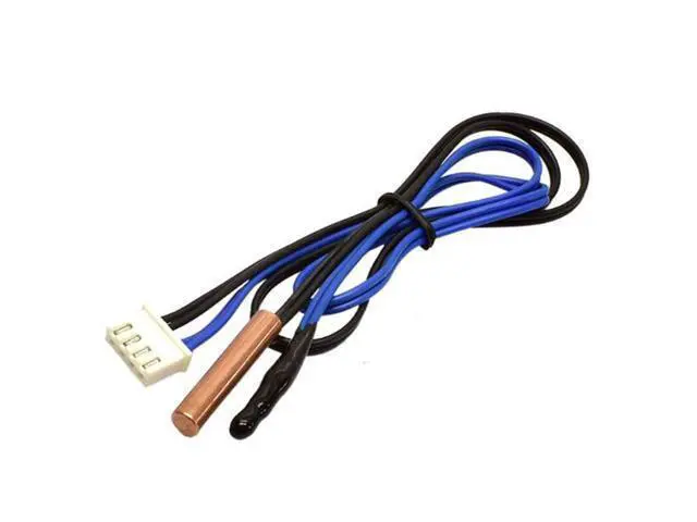 Alt view image 2 of 4 - 2pcs 5K Temp Sensor Coil Pipe Temp Control Probe For Mitsubishi Heavy Industries Indoor 1/1.5HP Air Conditioner Thermostat