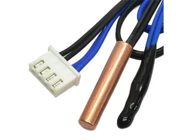 Alt view image 4 of 4 - 2pcs 5K Temp Sensor Coil Pipe Temp Control Probe For Mitsubishi Heavy Industries Indoor 1/1.5HP Air Conditioner Thermostat
