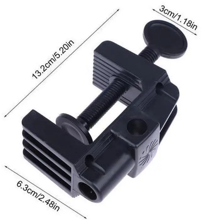 Alt view image 3 of 3 - 1Pc Universal Fixing Bracket Table Desk Lamp Bracket Clamp Desktop Clips For Working Long Arm Holder Stand Replacement Part