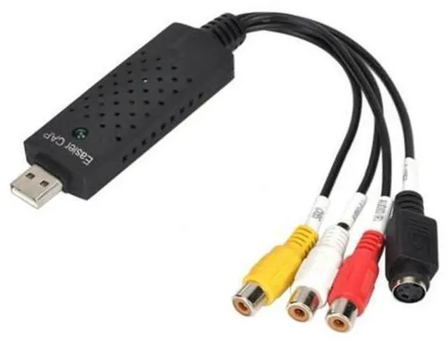 Main image of 2.0 Video Capture Card Adapter TV DVD VHS DVR Converter For PC CCTV Camera Capture