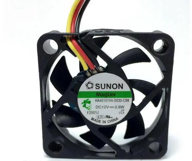 Main image of FOR 4PCS FAN FOR HA40101V4-D030-C99 HA40101V4-000U-c99 12V mute the projector fan 40X40X10 4010 4cm fan
