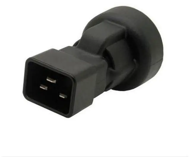 Main image of OIAGLH IEC 320 C20 to AU Australia China Zealand 3pin female Power adapter for PDU UPS IEC320 3pin Australian female to C20 adaptor