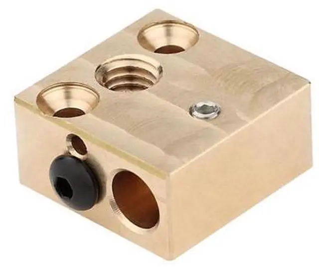 Main image of High Temperature CR-10 Copper Heater Block All Metal Hotend Extruder Heatblock