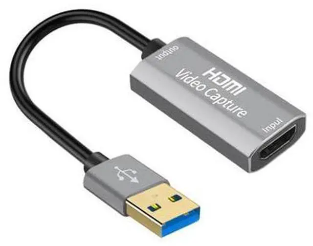 Main image of 3.0 Video Capture Card 1080P 60fps 4K Video Grabber Box for Macbook PS4 Game Camera Recorder Live Streaming Webcasting